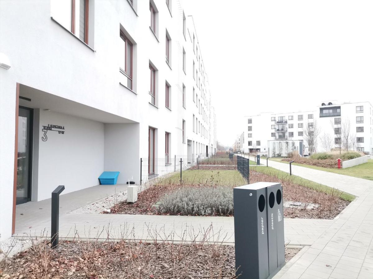 Apartmán Nowoczesny Apartament Z Widokiem Varšava Exteriér fotografie