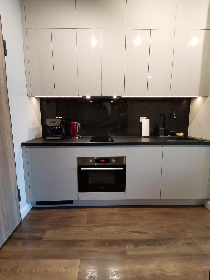 Apartmán Nowoczesny Apartament Z Widokiem Varšava Exteriér fotografie