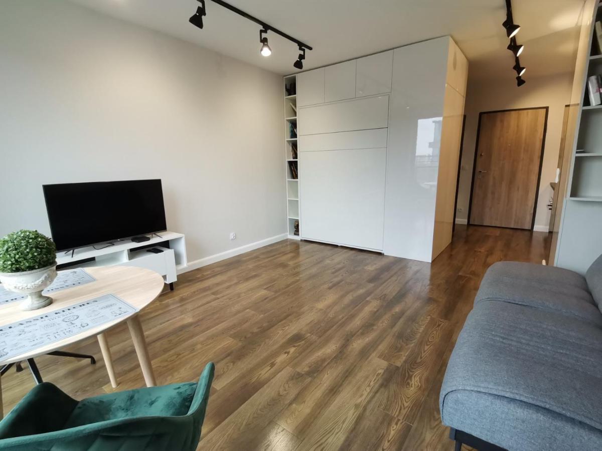 Apartmán Nowoczesny Apartament Z Widokiem Varšava Exteriér fotografie