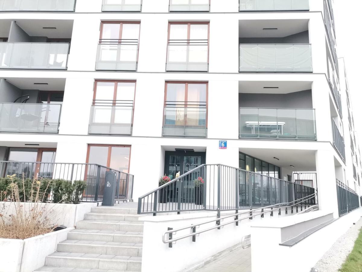 Apartmán Nowoczesny Apartament Z Widokiem Varšava Exteriér fotografie